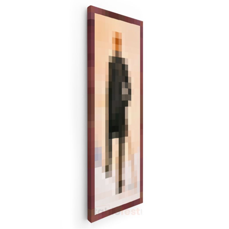 Minecraft - Wanderer Piksel Kanvas Tablo