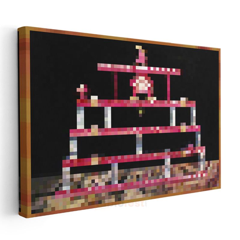 Minecraft - Kong Piksel Kanvas Tablo