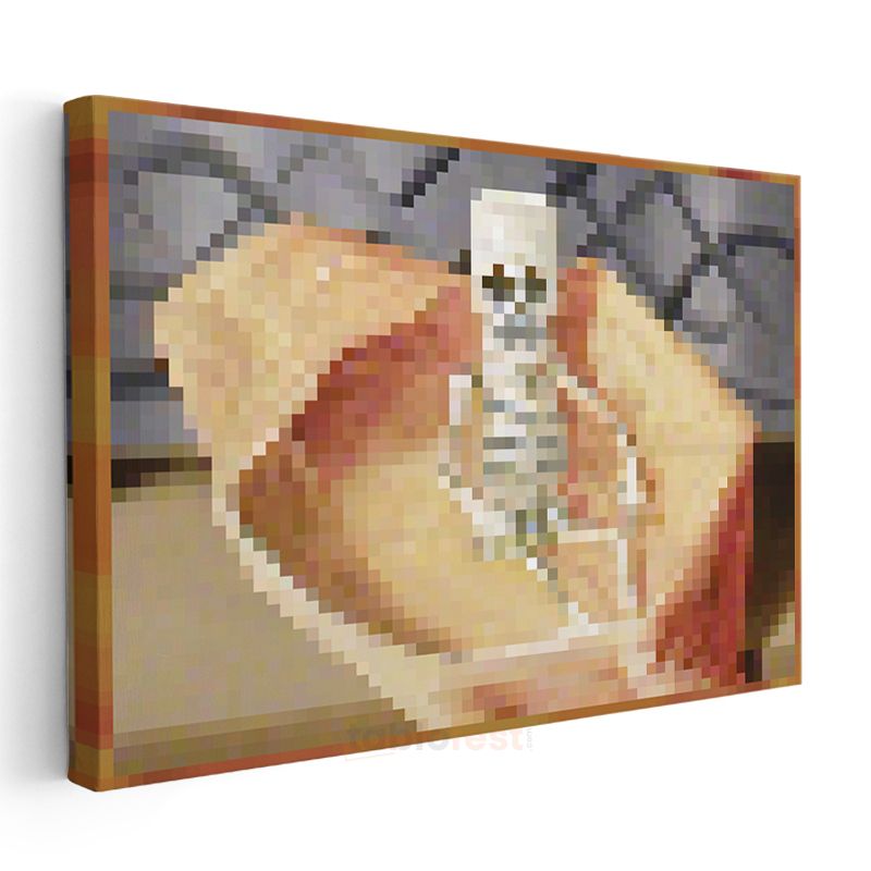 Minecraft - Mortal Coil Piksel Kanvas Tablo
