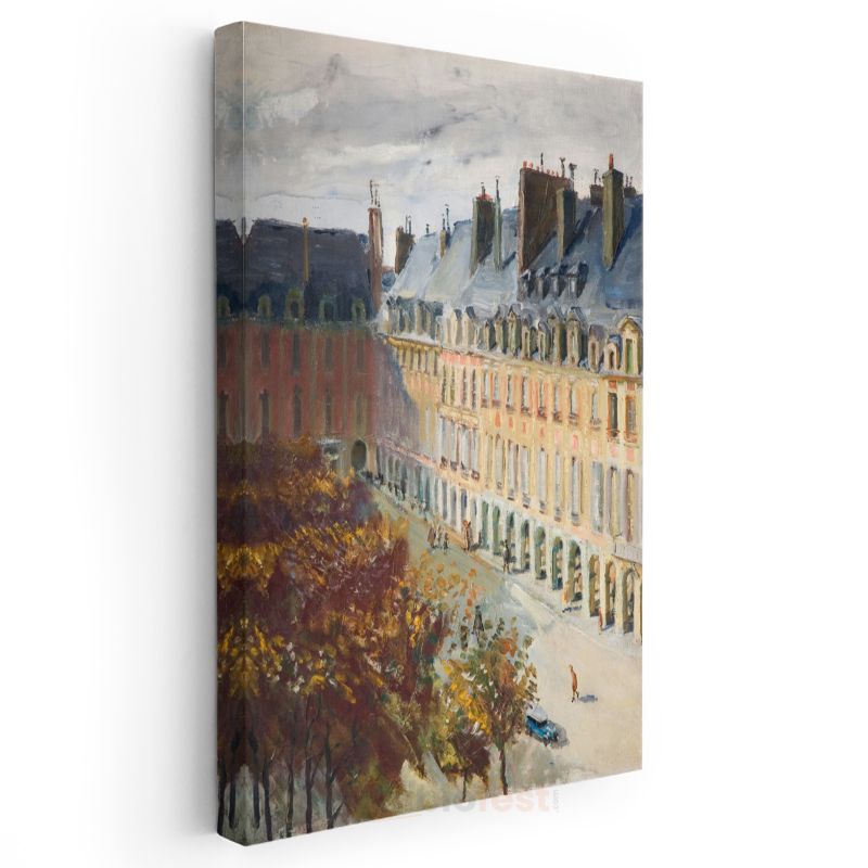 Gustave Caillebotte - Paris Sokağı Kanvas Tablo