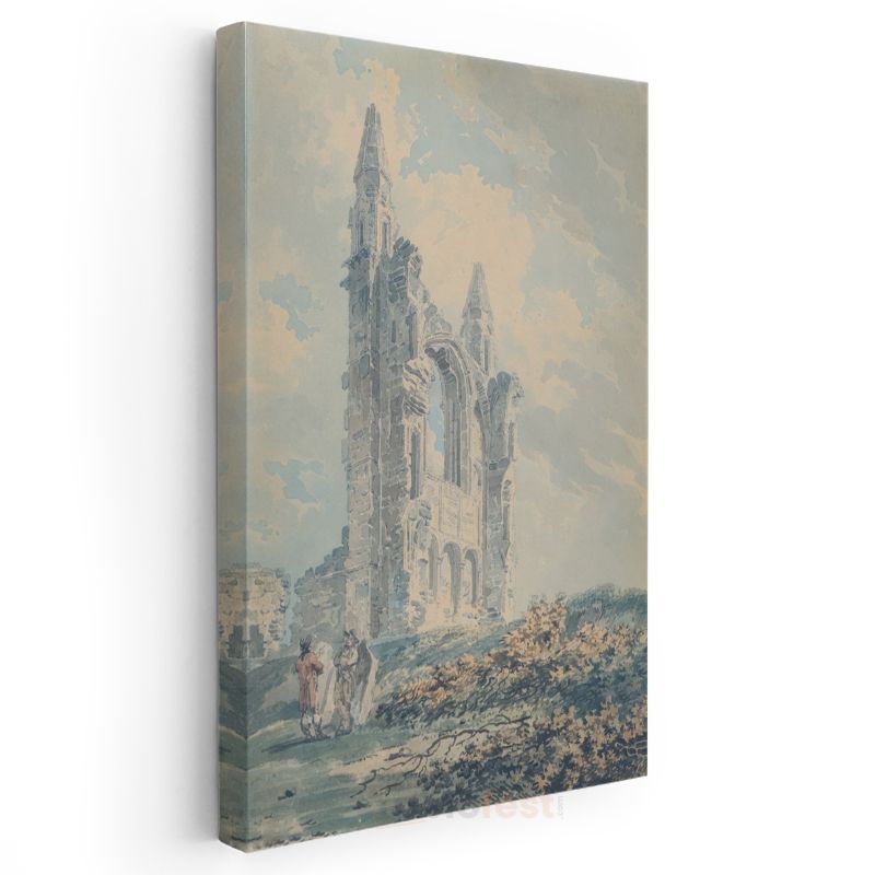 J.M.W. Turner - St. Andrews Katedrali Kalıntıları Kanvas Tablo
