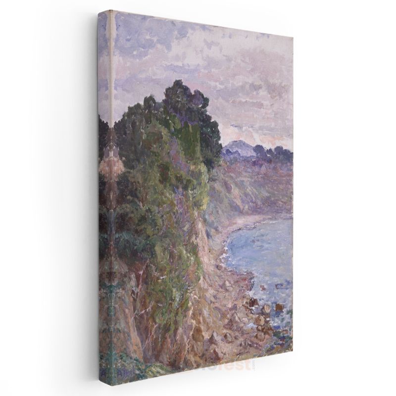 Claude Monet - Sahil Manzarası Kanvas Tablo