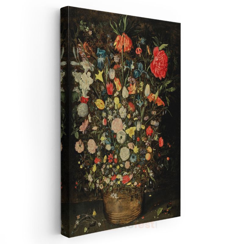 Jan Brueghel - Çiçek Buketi Kanvas Tablo