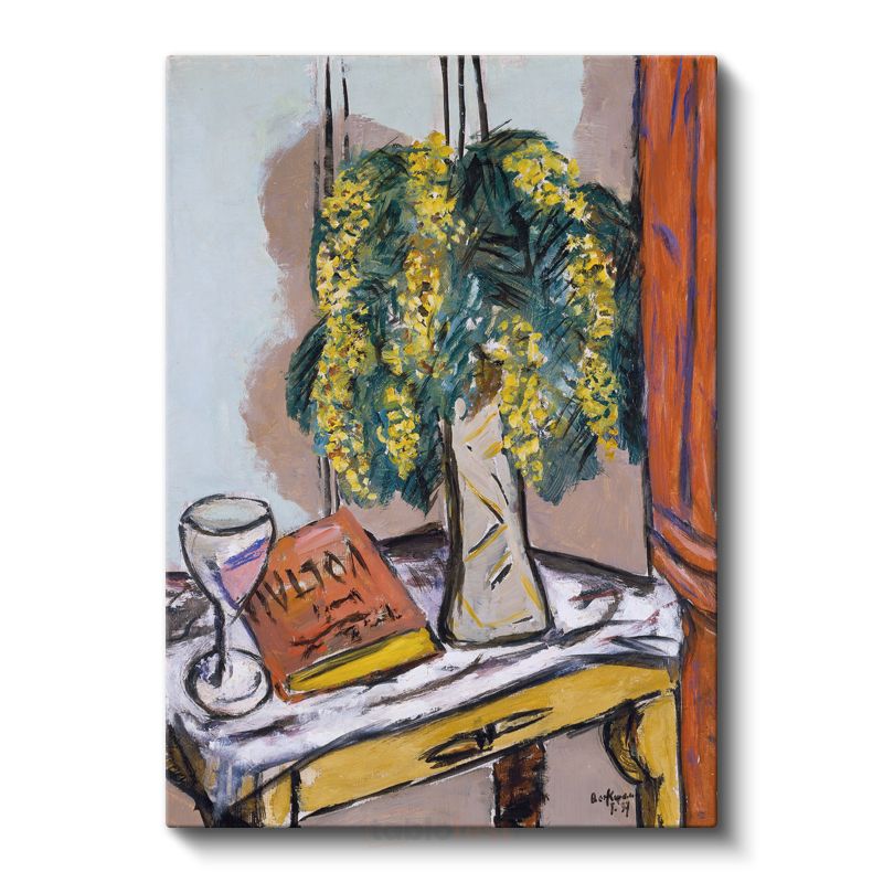 Henri Matisse - Mimoza Vazosu Kanvas Tablo