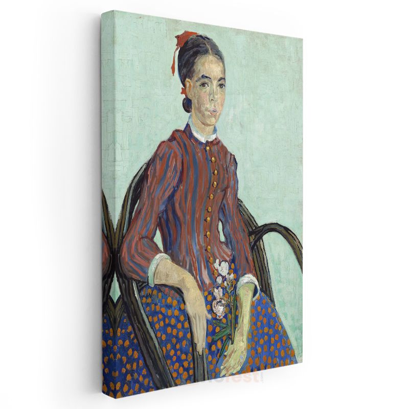 Vincent van Gogh - La Mousmé Kanvas Tablo