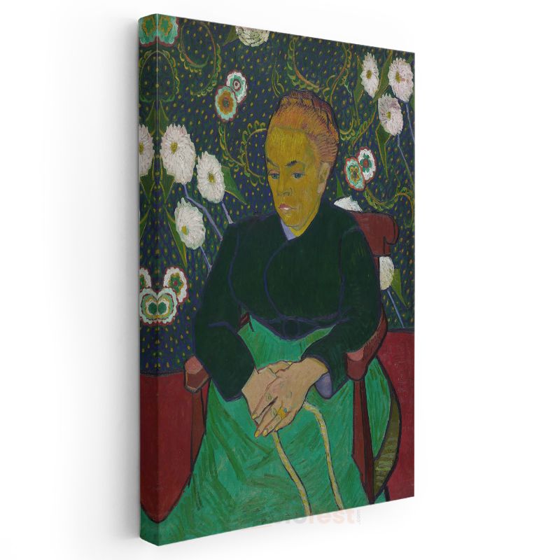 Vincent van Gogh - Madam Roulin Portresi Kanvas Tablo