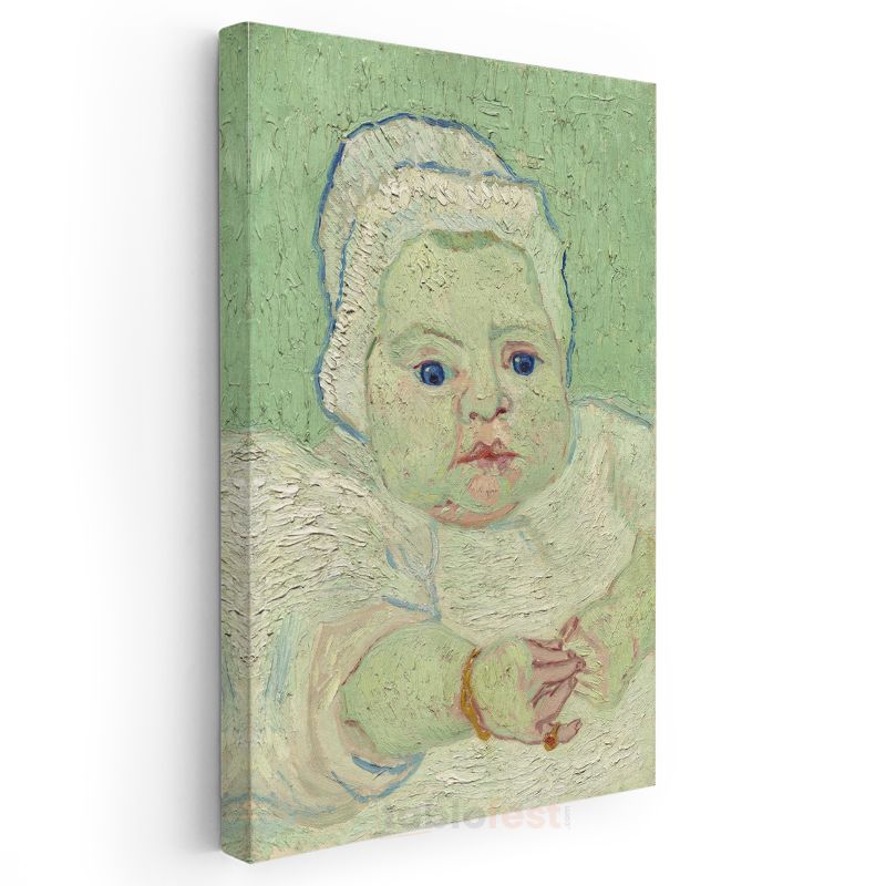 Vincent van Gogh - Bebek Roulin Portresi Kanvas Tablo