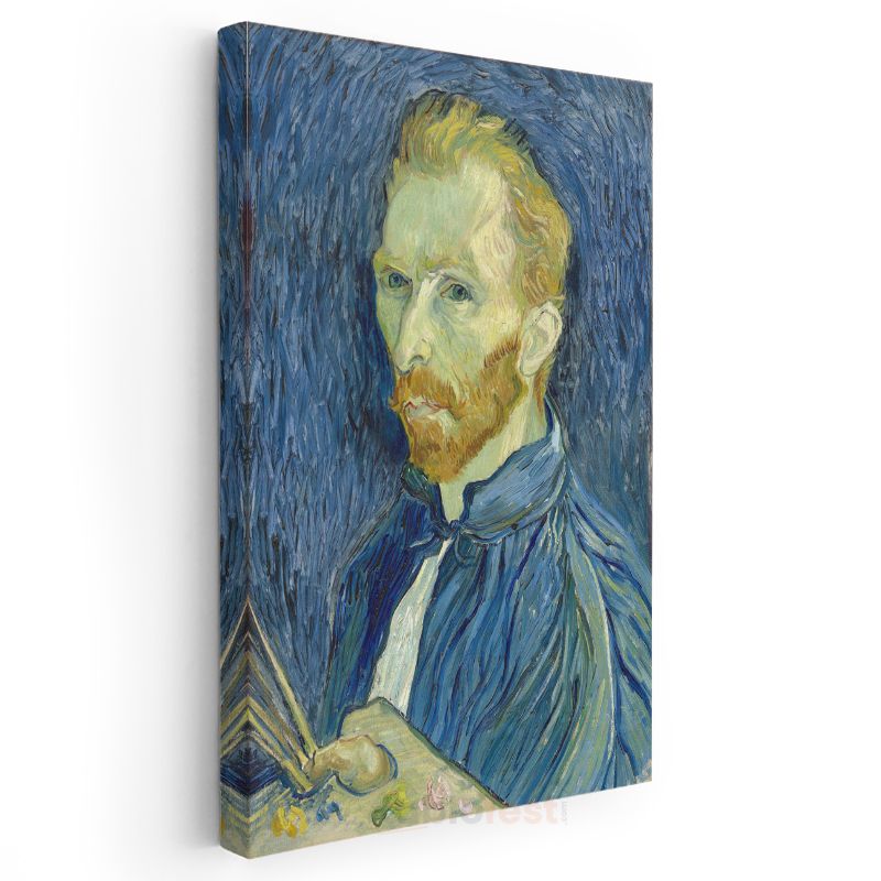 Vincent van Gogh - Mavi Otoportre Kanvas Tablo