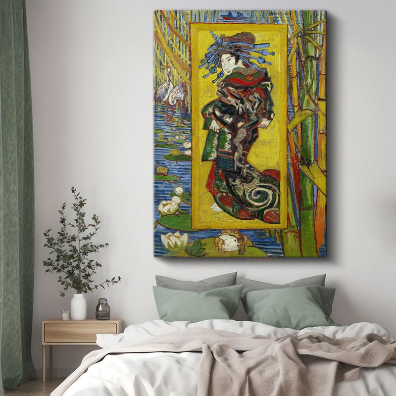 Vincent van Gogh - Courtesan (Oiran) Kanvas Tablo