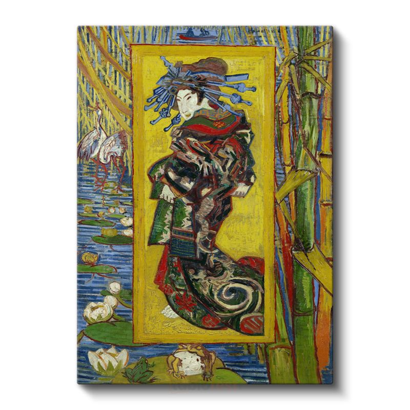 Vincent van Gogh - Courtesan (Oiran) Kanvas Tablo