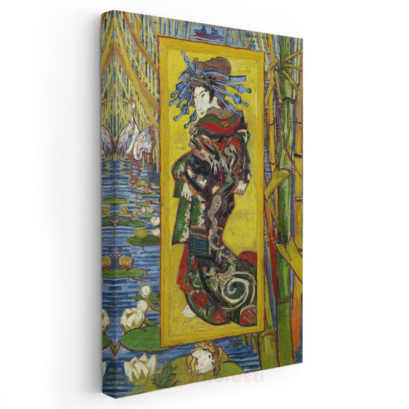 Vincent van Gogh - Courtesan (Oiran) Kanvas Tablo