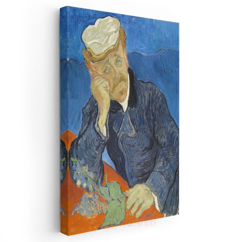 Vincent van Gogh - Dr. Paul Gachet'nin Portresi Kanvas Tablo