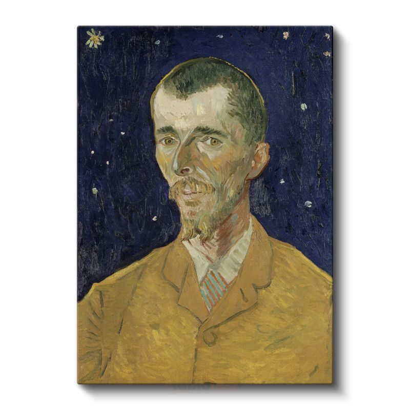 Vincent van Gogh - Eugène Boch'un Portresi Kanvas Tablo