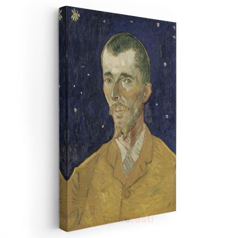 Vincent van Gogh - Eugène Boch'un Portresi Kanvas Tablo