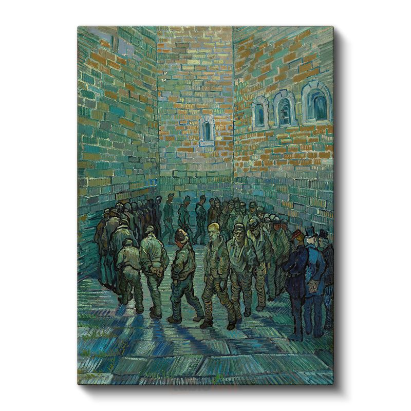 Vincent van Gogh - Hapishane Avlusu Kanvas Tablo