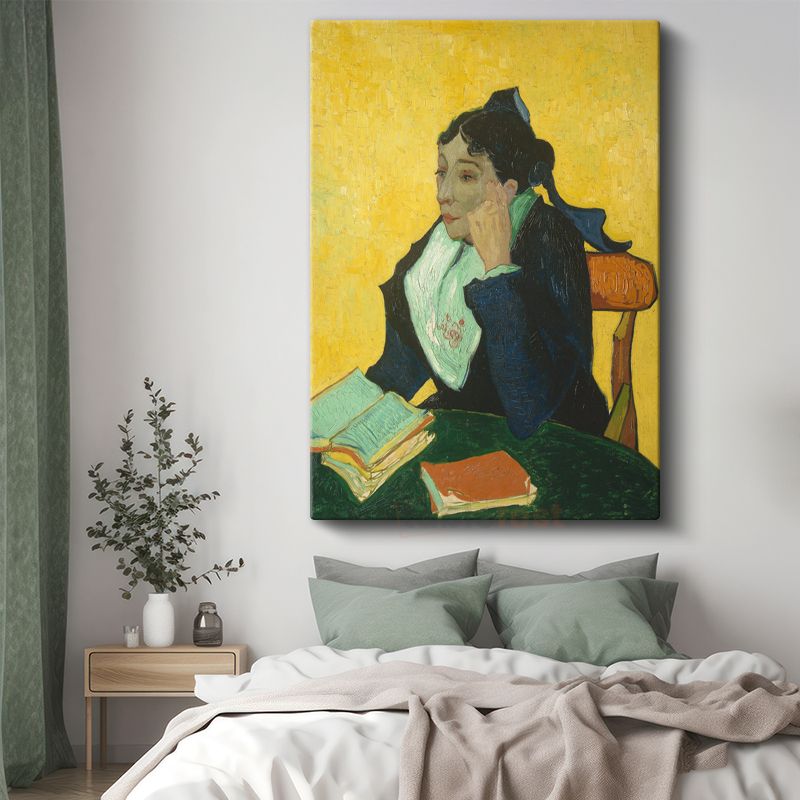 Vincent van Gogh - Arlesli Madam Ginoux Portresi Kanvas Tablo