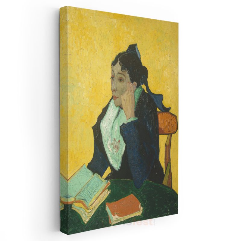 Vincent van Gogh - Arlesli Madam Ginoux Portresi Kanvas Tablo