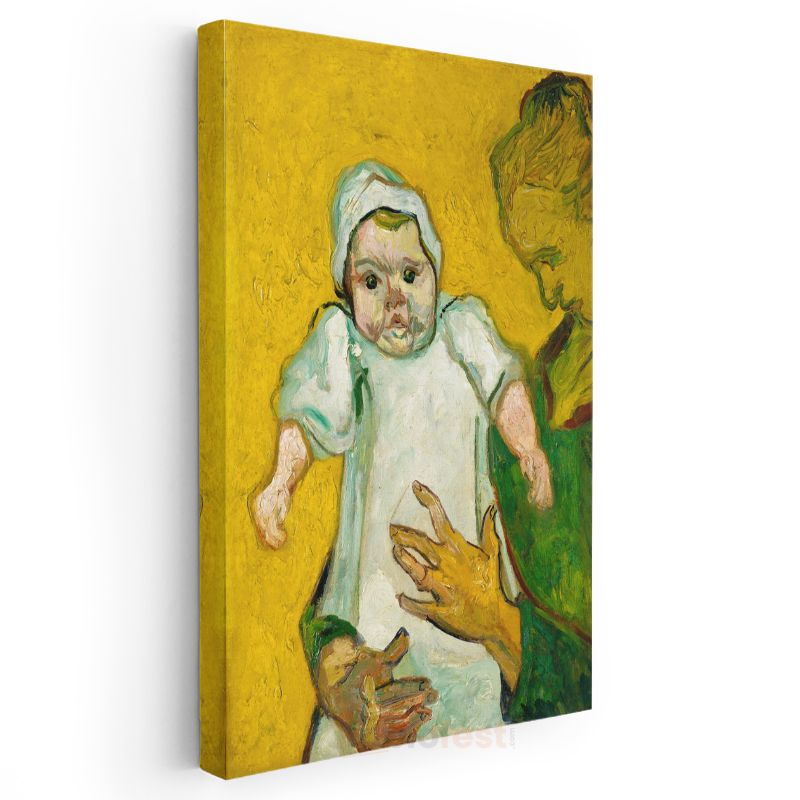 Vincent van Gogh - Marcelle Roulin ile Madam Augustine Roulin Kanvas Tablo