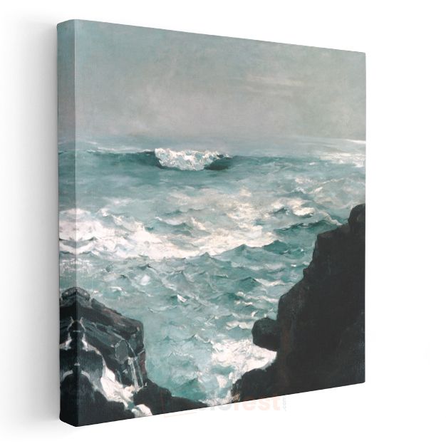 Winslow Homer - Cannon Rock Kanvas Tablo