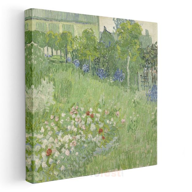 Vincent van Gogh - Daubigny'nin Bahçesi Kanvas Tablo