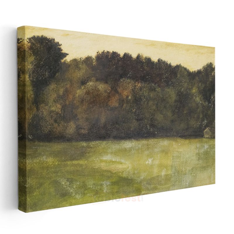 Edgar Degas - Sonbahar Ormanı Kanvas Tablo