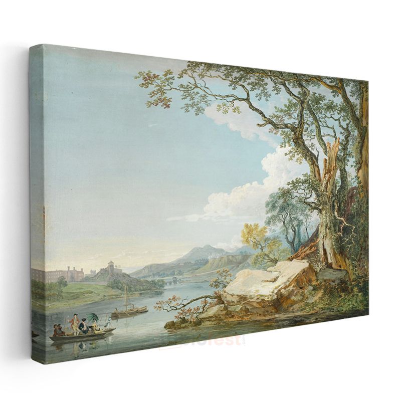 Richard Wilson - İtalyan Manzarası Kanvas Tablo