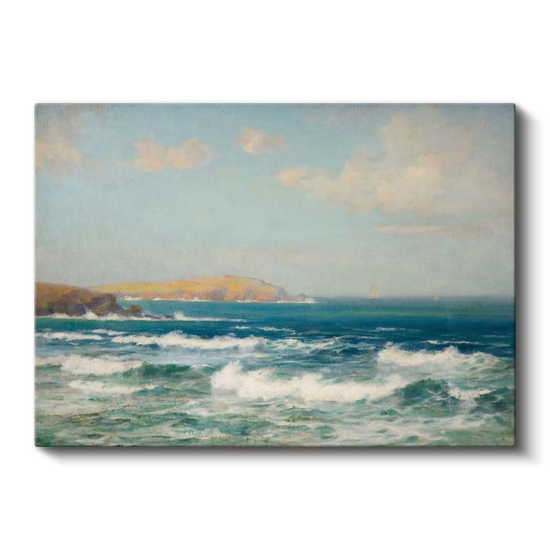 Frederick Judd Waugh - Deniz Manzarası Kanvas Tablo