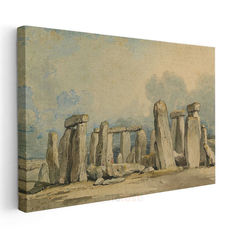 J.M.W. Turner - Stonehenge Kanvas Tablo
