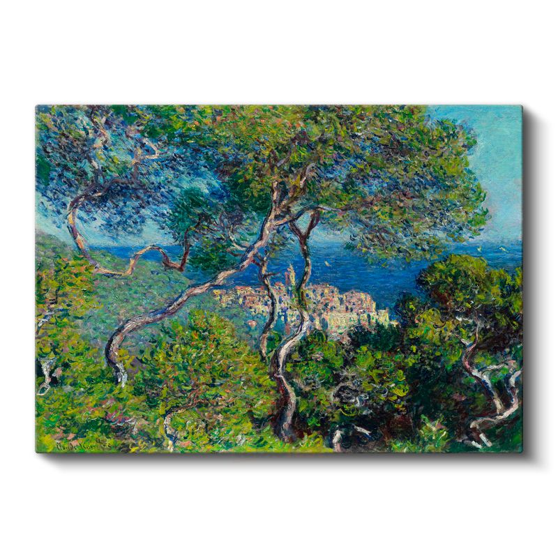 Claude Monet - Akdeniz Kıyısı Kanvas Tablo