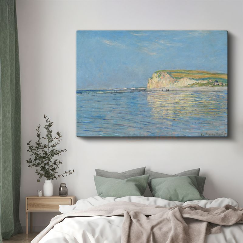 Claude Monet - Pourville Sahili Kanvas Tablo