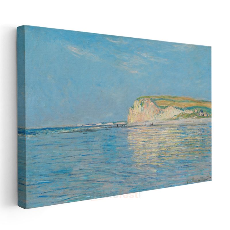 Claude Monet - Pourville Sahili Kanvas Tablo