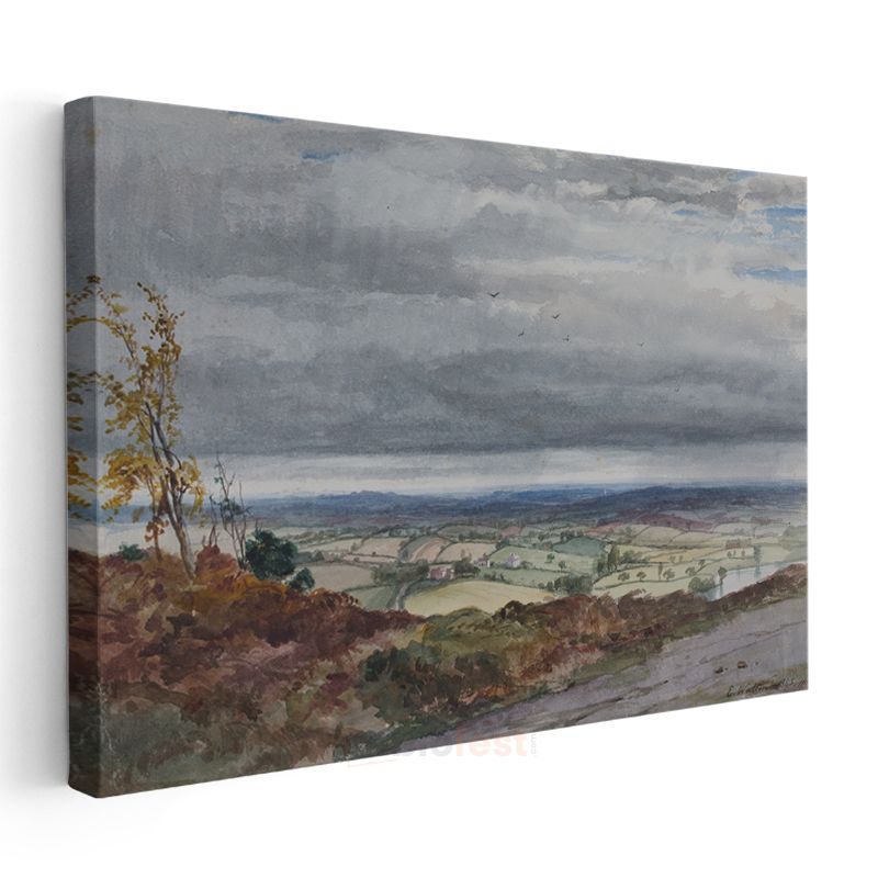 William Turner - Kırsal Manzara Kanvas Tablo