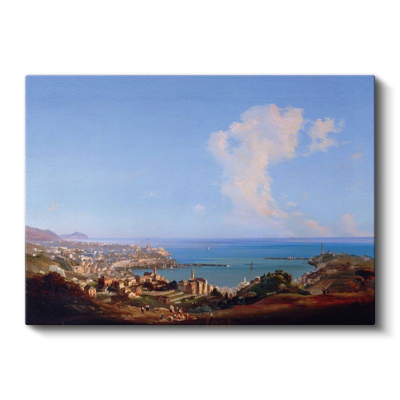 J.M.W. Turner - Liman Manzarası Kanvas Tablo