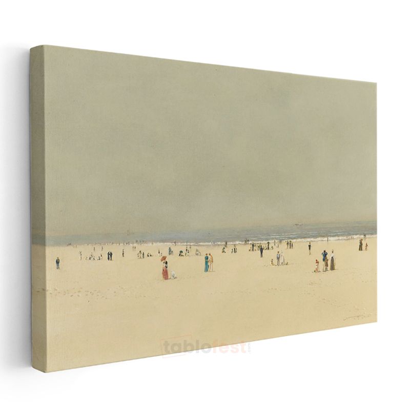 James Abbott McNeill Whistler - Sahil Manzarası Kanvas Tablo