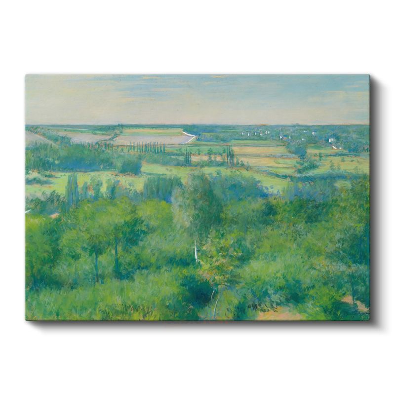 Claude Monet - Yeşil Vadiler Manzarası Kanvas Tablo