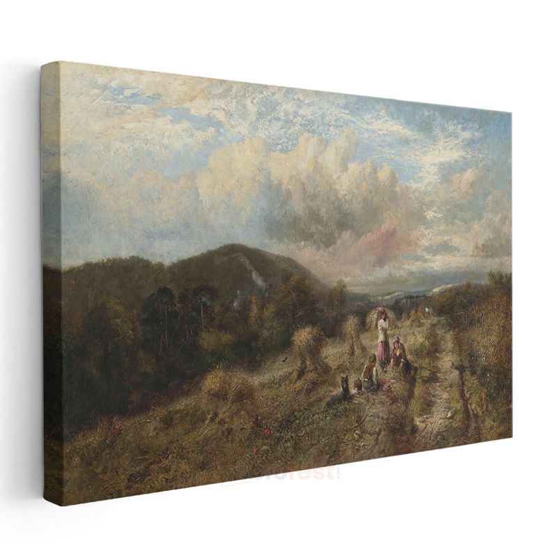 John Constable - Hasat Zamanı Kanvas Tablo