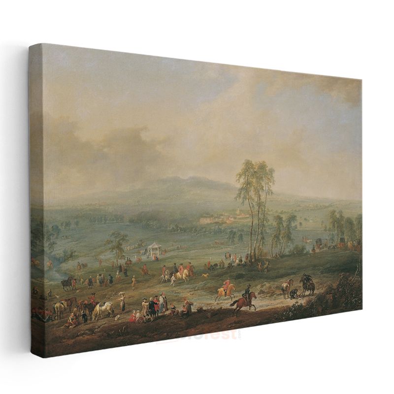 John Constable - Kırsal Manzara Kanvas Tablo