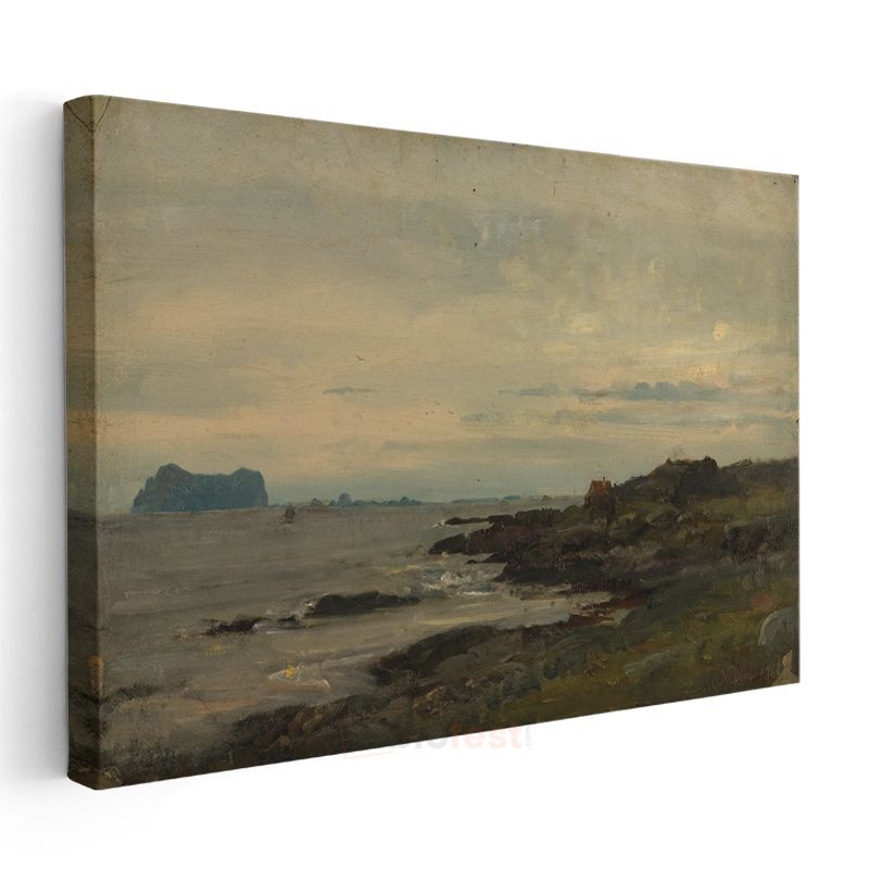 William McTaggart - İskoç Sahili Kanvas Tablo