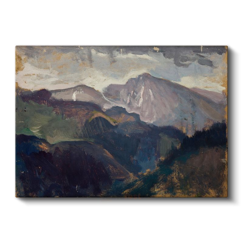 Paul Cézanne - Dağ Manzarası Kanvas Tablo