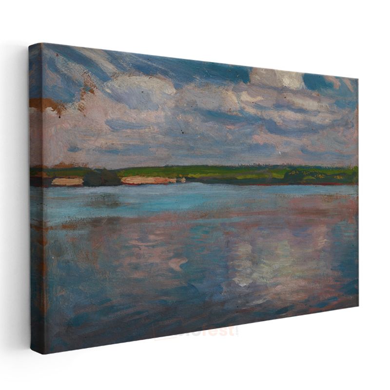 Claude Monet - Göl Yansımaları Kanvas Tablo