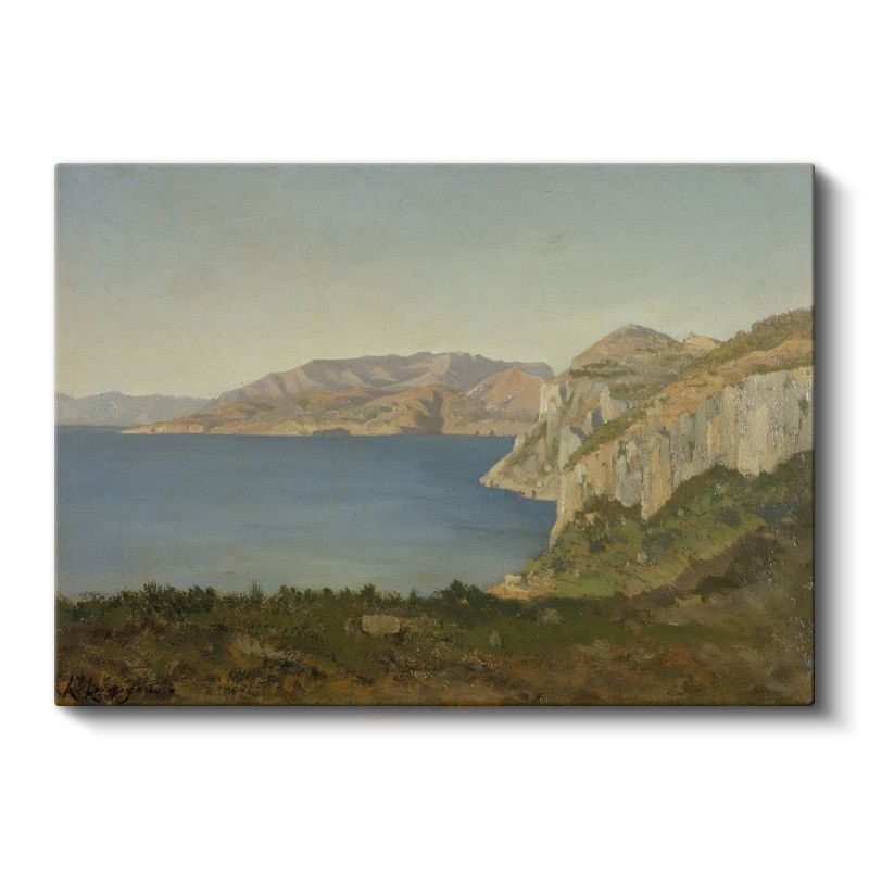 William Turner - Akdeniz Kıyıları Kanvas Tablo