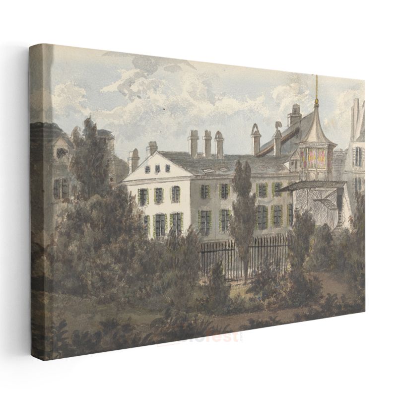 John Constable - Malikane Bahçesi Kanvas Tablo