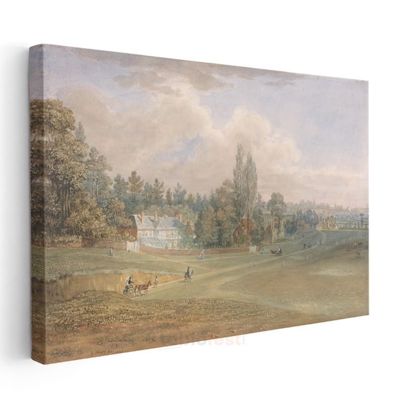 John Constable - Kırsal Manzara Kanvas Tablo