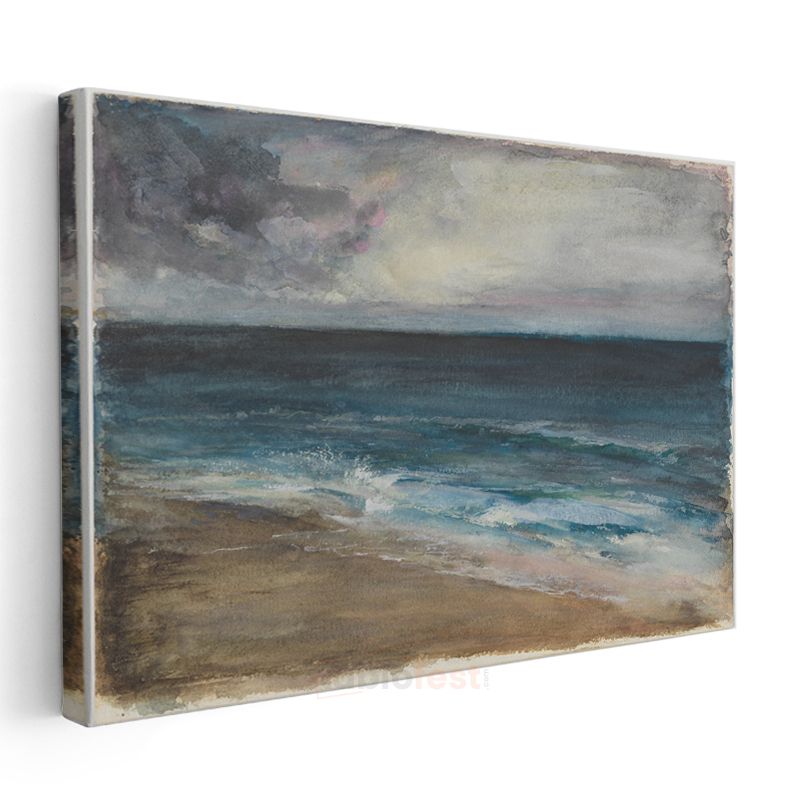 J.M.W. Turner - Deniz Kıyısı Kanvas Tablo
