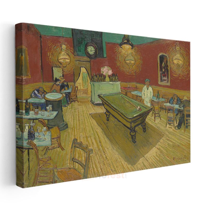 Vincent van Gogh - Gece Kahvesi Kanvas Tablo
