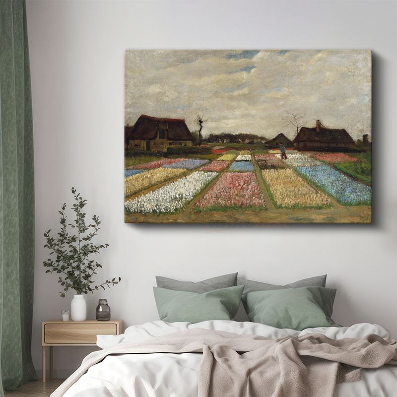 Vincent van Gogh - Lale Tarlaları Kanvas Tablo