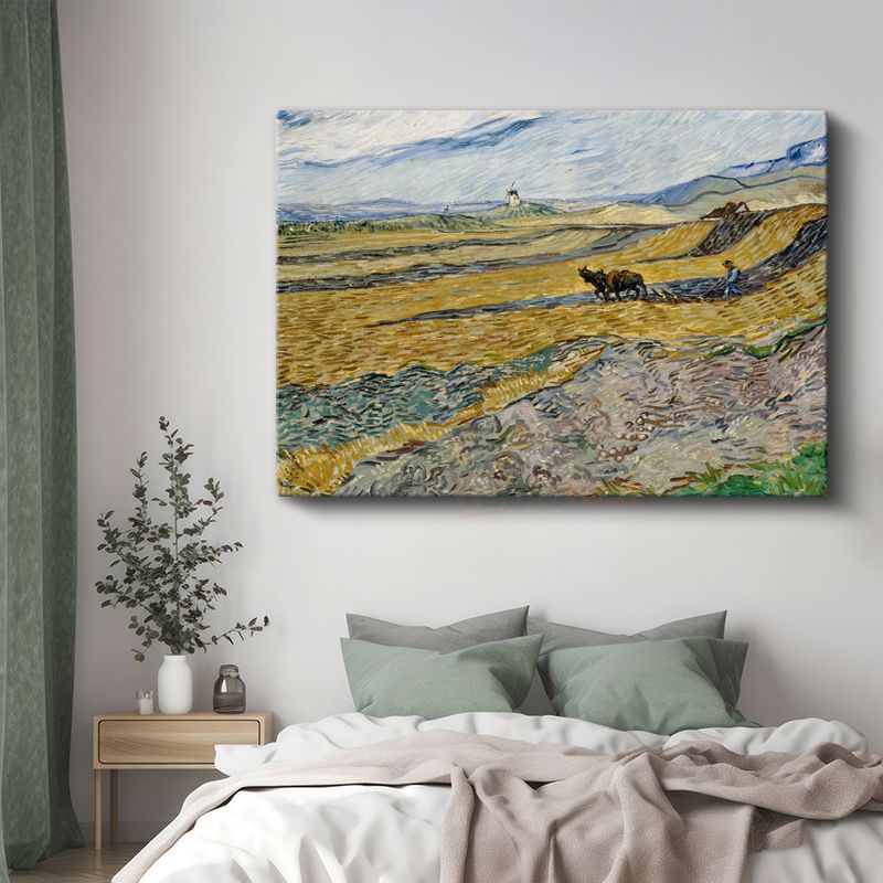 Vincent van Gogh - Saban Süren Çiftçi Kanvas Tablo