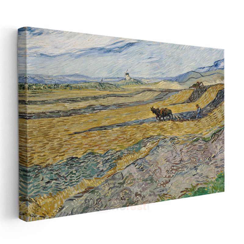 Vincent van Gogh - Saban Süren Çiftçi Kanvas Tablo