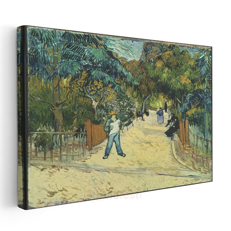 Vincent van Gogh - Park Yolu Kanvas Tablo