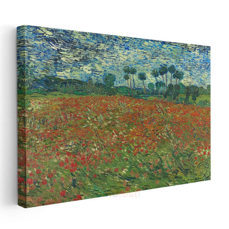Vincent van Gogh - Gelincik Tarlası Kanvas Tablo